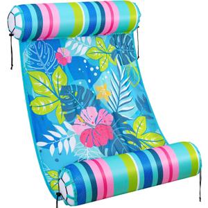 WERNNSAI Pool Floats for Adults - Inflatable Water Hammock Fabric Mesh Pool Rafts Portable Multi-Purpose 4-in-1 Floating Swimming Hammock Lounge Chair Drifter for Summer Beach Party