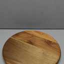 Acacia Wood Lazy Susan, Wood Turntable Tray Cabinet Organizer,14" (14"-wood)