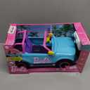 Barbie Hot Wheels RC SUV, Remote-Control Vehicle That Fits 2 Fashion Dolls & Accessories, Includes Kid-Applied Stickers for Customization