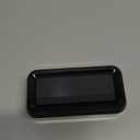 Digital Alarm Clock Battery Operated with LED Display for Bedrooms, Long Battery Life for 12 Months, 3 Brightness Adjustable, 12/24 Hour, Snooze, Black Case with White Digits