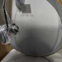 30 x 20 Inch Oval LED Bathroom Mirror, Gold Frame, 3 Color Front Lights, Anti-Fog, Wall Mount