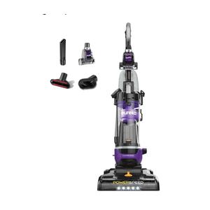 Eureka Powerful Lightweight Upright Vacuum Carpet and Floor, PowerSpeed NEU202 with Automatic Cord Rewind, Purple