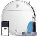 MAMNV Robot Vacuum and Mop, Robotic Vacuum Cleaner with Alexa/Voice/App, for Pet Hair, Self-Charging & Zigzag Path Cleaning, 2 in 1 for Carpet & Hard Floor