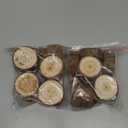 Lawei 20 Pack Wooden Tealight Candle Holder, Wood Votive Tealight Holder Tealight Candlestick for Wedding Party Birthday Holiday Decoration