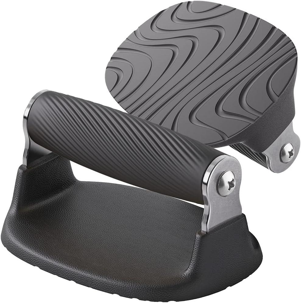 Push Up Bars with Bottom Anti-Slip Pad Push Up Handles for Floor Soft Plastic Pushup Handles Strength Training Pushup Stands