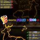 Coroor 100ft 1080 LED Rope Lights Christmas Outdoor Waterproof, Flexible Connectable Tube Lights with 8 Modes, String Lights Decorative Lighting for Garden Patio Tree Bedroom Xmas Decor(Warm White)