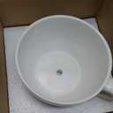 7.5 Round Ceramic Teacup Planter with Saucer Purple Polka Dot Design Pot for Succulents, Orchid, Herbs & Indoor Houseplant/Flowers for Mother's Day