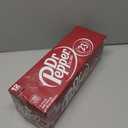 Dr Pepper Soda, 12 fl oz cans, 12 pack (EXP 03/12/27)