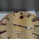 Rustic Large Wall Clock Silent Battery Operated for Farmhouse Livingroom,24 Inch Vintage Wall Clock Non-Ticking for Kitchen Bedroom Home School (Retro Roman Numerals)