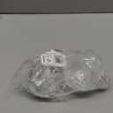 Dreyoo Faucet Handle Compatible with Delta RP17451, Replacement Faucet Handle with Offset Hole for Shower/Tub, 2-1/2'' x 2-1/8'' Knob, Single Knob, Clear Acrylic Finish(2 Pack)