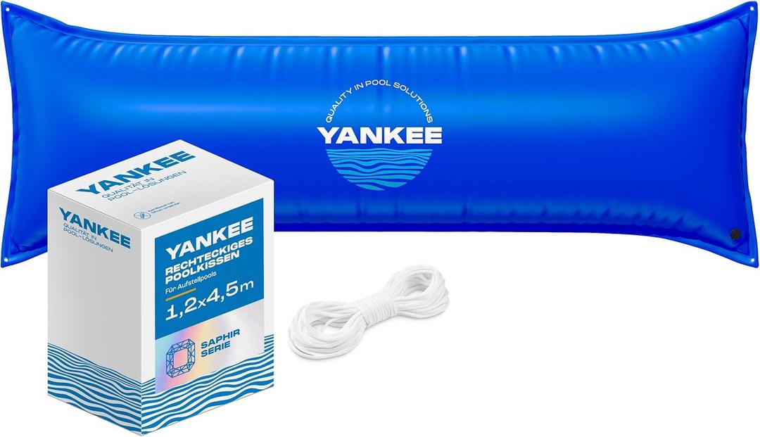Yankee 4x15 Pool Pillows for Above Ground Pools, Pool Pillows for Closing Winter, Extra Durable 0.4 mm PVC (27 Gauge), Winter Pool Pillow
