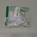 Flexible Extendable Cables for AIBOO LED Under Cabinet Lighting Kit White Cord 60 inch Extension Cords (2-pin White Cords, 4 Packs)