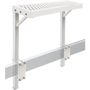 Boat Lift Step-Over Platform Non-Slip Shore Station Boat Lift Parts & Dock Step for Safer Boarding Universal Boat Lift Guides Accessory, 500 lbs Capacity