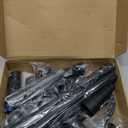 16 Pcs Universal Vacuum Attachments Kit for Shop Vac Accessories with 2 1/2" to 1 1/4" & 1 7/8" to 1" Hose Adapter for Shop Vac, 1 1/4" Shop Vacuum Cleaner Attachments, Household Cleaning Vacuum Kit