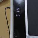 Sweetcrispy Compact Treadmill for Small Spaces, Quiet Under-Desk Walking Pad, Slim & Portable Design for Home Office Workouts, Easy to Store, Ideal for Apartments and Work-from-Home Fitness (Black&Silvery)