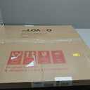 LOAAO 28X32 Inch Black Metal Framed Bathroom Mirror for Wall, Matte Black Bathroom Vanity Mirror Farmhouse, Anti-Rust, Hangs Horizontally or Vertically