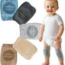 Simply Kids Baby Knee Pads for Crawling (5 Pairs) Stay-On Crawling Knee Pads for Infant 6-18 Months Rodilleras Para Bebe