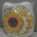 Thyle 6 Pcs Sunflower Wall Decor Wood Sunflower Wall Art Farmhouse Flower Hanging Decorations Indoor Summer Flower Wooden Hanging Sign for Home Kitchen Porch Decor
