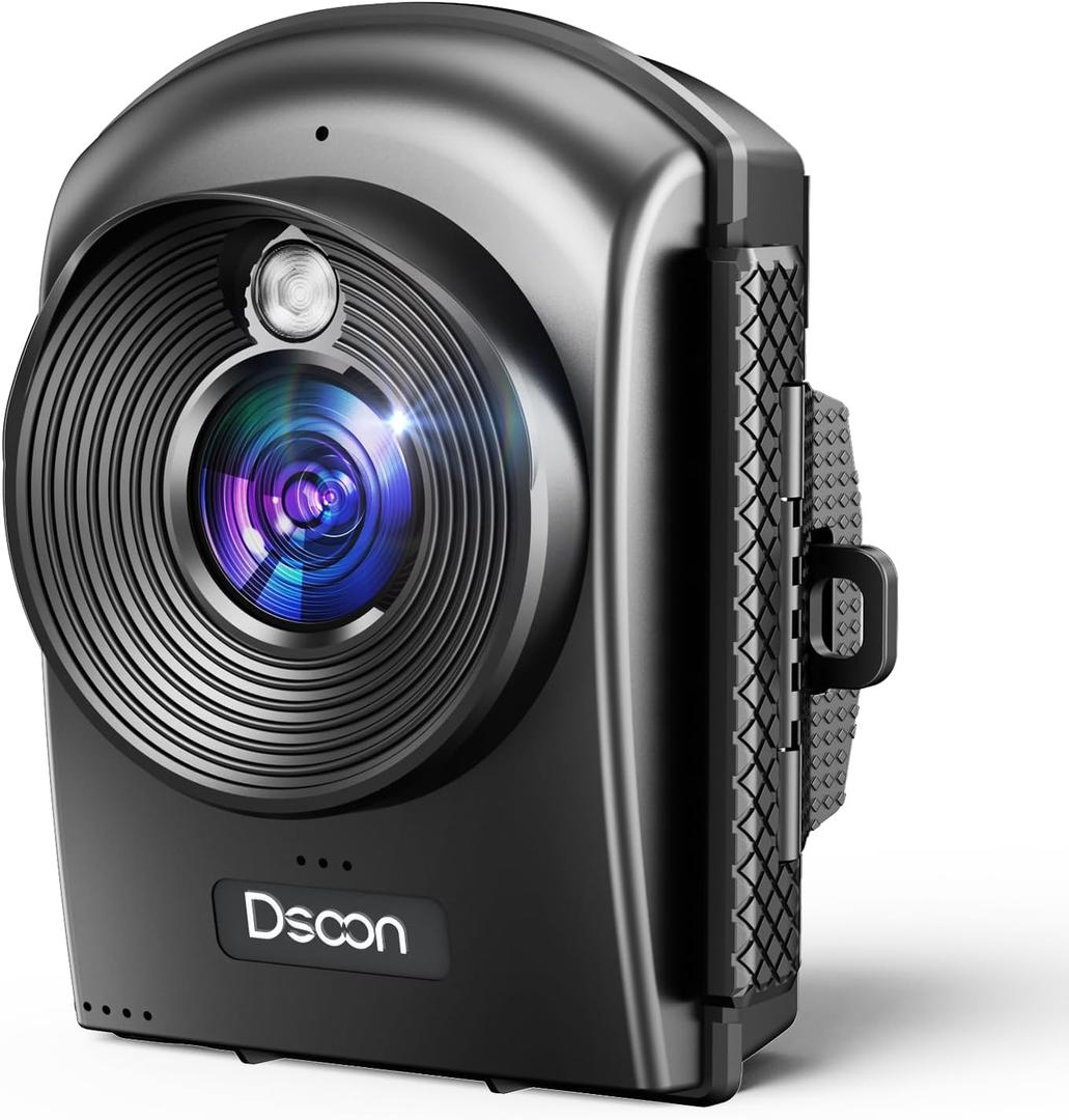 Dsoon Time Lapse Camera,1080P FHD Timelapse Camera Outdoor Construction Recording,180-Days Standby,110 Wide Angle & 2.4" LCD Screen,IP66 Waterproof,Multiple Modes,Includes 64GB TF Card