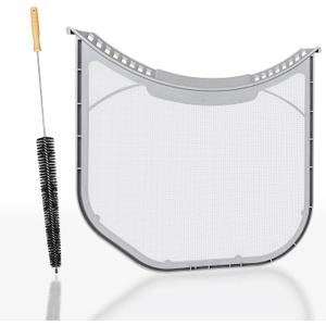 Upgrade DLGX4371K DLEX3570V DLGX3571V DLEX3875W DLEX3370W DLEX4270V Dryer Lint Filter Fit for DLEX4200W/00 DLEX4200B/00 DLGX3901B DLGX3571W DLE3600W DLE3600V DLEX4000B DLEX3360W DLGX4201B DLGX4201W