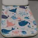 Universal Baby Stroller Seat Liner Cotton Kids Pushchair Cushion Seats Mat Breathable Stroller Liner Insert Mattress Soft Pushchair Seat Pad Pram Cushion Seats Pad Head Neck Body Support (Blue)