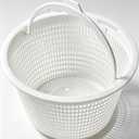 SP1070E Pool Skimmer Baskets for Hayward Skimmer Basket SP1070 SPX1070E B-9 B9 U-3with Weights Pool Skimmer Basket - White