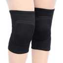 Volleyball Knee Pads for Dancers, Soft Breathable Knee Pads for Men Women Kids Knees Protective, Knee Brace for Volleyball Football Dance Yoga Tennis Running Cycling Workout Climbing (Small, Black)