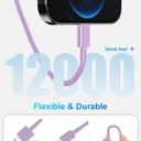 Susnwere USB C Car Charger for iPhone 13 12, [Apple MFi Certified] 3Ft Lightning to Type C Cable, 45W PD Car Fast Charger Adapter for iPhone 14 13 12 11 Pro Max Mini XR XS X 8 Plus