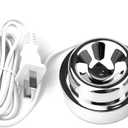 Replacement Electric Toothbrush Charger Base CBA1001 for Philips Smart 9300 9500 9700 Series, Replacement Sonicare Charger Base for HX9901 HX9903 HX9924 HX9954 HX9957 HX9984 HX992W HX993B (Silver)