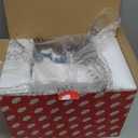 MOMENTS IN TIME Animated Musical Christmas Village 8.5H Light Up Holiday Scene with LED Lights Moving Train & Carousel Battery Operated Christmas Tabletop Decoration