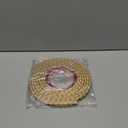 Leinuosen Flexible Molding Trim Peel and Stick for Walls Decorative Bead Pearl DIY Wall Trim for Bathroom Mirror Frame Border Backsplash Ceiling Cabinet TV Wall Edge(Wood,10ft /15 mm)