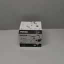 ORSDA Cat Laser Toy, 2-in-1 Interactive Automatic Motion Activated Moving 8 Holes Whack A Mole Feather, USB Rechargeable Electronic Smart Sensor Kitten Toys for Indoor Exercise, Cool Black