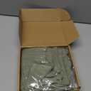 FUTEI Sage Green Chenille Decorative Throw Pillow Covers 18x18 Inch Set of 2, Soft Crushed Striped Texture Cushion Case, Modern Home Decor for Couch Bed Living Room