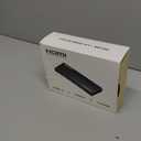 4K HDMI Splitter 1 in 4 Out, HDMI Splitter 1 Input 4 Output Support 4K 60Hz Full HD 1080P and 3D, Compatible with Xbox PS3/4 Roku Blu-Ray Player