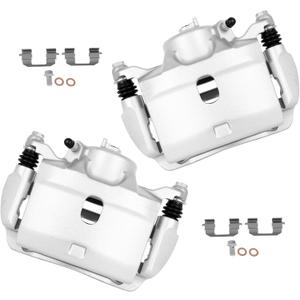 cciyu Front Left & Right Brake Calipers Assembly w/Bracket 19B2660 19B2661 For Acura For ILX,For Honda For Accord/For Civic/For CR-Z/For Fit
