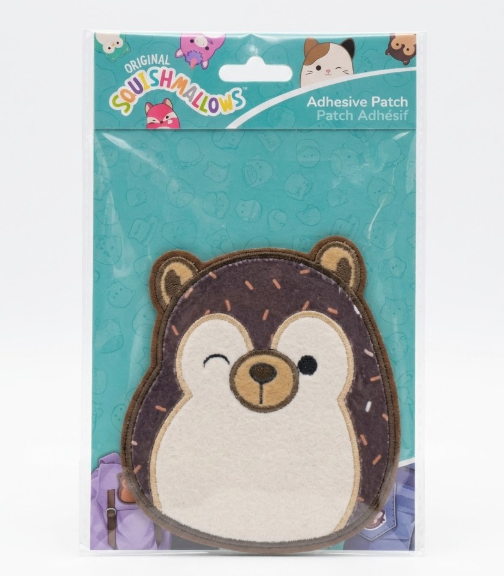 Squishmallows Adhesive Patch 5""-Stick On Anything-Hans the Hedgehog