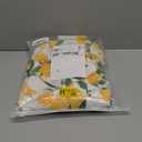 100% Cotton Pajamas for Women Sets 2 Pieces Pjs Button short sleeves with Pockets Soft Sleepwear Loungewear XS-XXL (Yellow Lemon Floral) XL