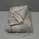 5x7 Washable Vintage Rug: Oriental Rugs for Living Room Non Slip Backing Stain Resistant Large Indoor Carpet for Bedroom Area Rug Dining Room Decor(Beige,5x7FT)