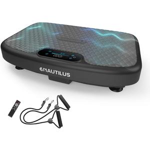 Nautilus Vibratone Pro Vibration Plate Exercise Machine for Lymphatic Drainage, Muscle Activation, Full Body Workout, Circulation, Fat Loss, Strength Training, Toning, Recovery
