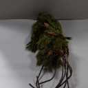 6 Pcs Christmas Cedar Pine Branches 25.5 Inch Artificial Cedar Stems with Pine Cones Christmas Greenery Picks Fall Leaf Branch Norfolk Stems for DIY Crafts Xmas Winter Wreath Garland Decor