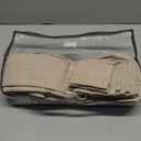 Pinch Pleated Linen Curtains 108 Inches Long for Living Room 50 Inch Wide Burlywood Birch Double Pleated Drapes Back Tab Neutral Boho Ceiling Floor 108 Inch Window Curtains Bedroom 50x108 1 Panel