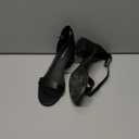 Amazon Essentials Women's Two Strap Heeled Sandal, Size 10.5
