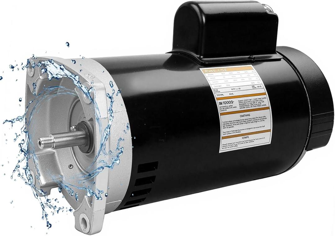 B2855 B855 2 HP Pool Pump Motor, Compatible with A.O. Smith Century Pool Pump Motor, for Pentair Sta-Rite Whisperflo Challenger Pinnacle Anthony AR2, 60 Hz, 230 V, 3600 RPM, 56Y Frame