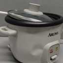 Aroma Housewares 4-Cups (Cooked) / 1Qt. Rice & Grain Cooker (ARC-302NG), White