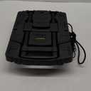 Folding Hand Truck 500lbs, Portable Heavy Duty Dolly Cart, 6 Wheels Collapsible Luggage Cart with 2 Elastic Ropes - Compact Trolley Cart for Easy Moving - Ideal Hand Cart for Travel and More (17, Black)