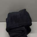 Tommy Hilfiger womens Zipper Hoodie Sherpa Fuzzy Jacket (X-Large, Sky Captain)