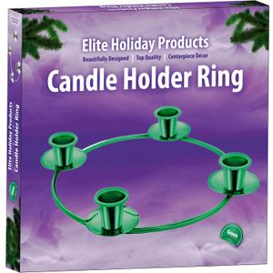 Advent Candle Holder for Candles -Advent Ring for Tapper Candles - Season Centerpiece Decorations Dcor - DIY Advent Wreath Candelabra