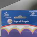 Carson Dellosa We Stick Together 39Ft of Purple Bulletin Board Borders