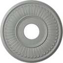 15 3/4"OD x 3 7/8"ID x 3/4"P Berkshire Ceiling Medallion (Fits Canopies up to 7")