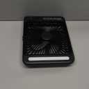 Warmco 20000mAh Battery Powered Fan, Ultra-Slim 8-Inch Portable Camping Fan with LED Lantern, Up to 48H Runtime Rechargeable Desk Fan for Bedroom, Outdoor, Tent, Travel, Cruise Ship Essentials (Black)